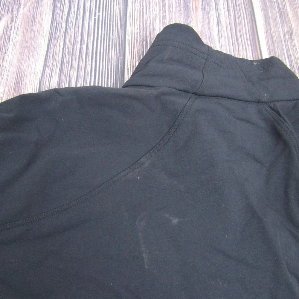 Nike ACG Jacket Mens Small Black Gray Full Zip‎ Softshell Hiking Walking Trail